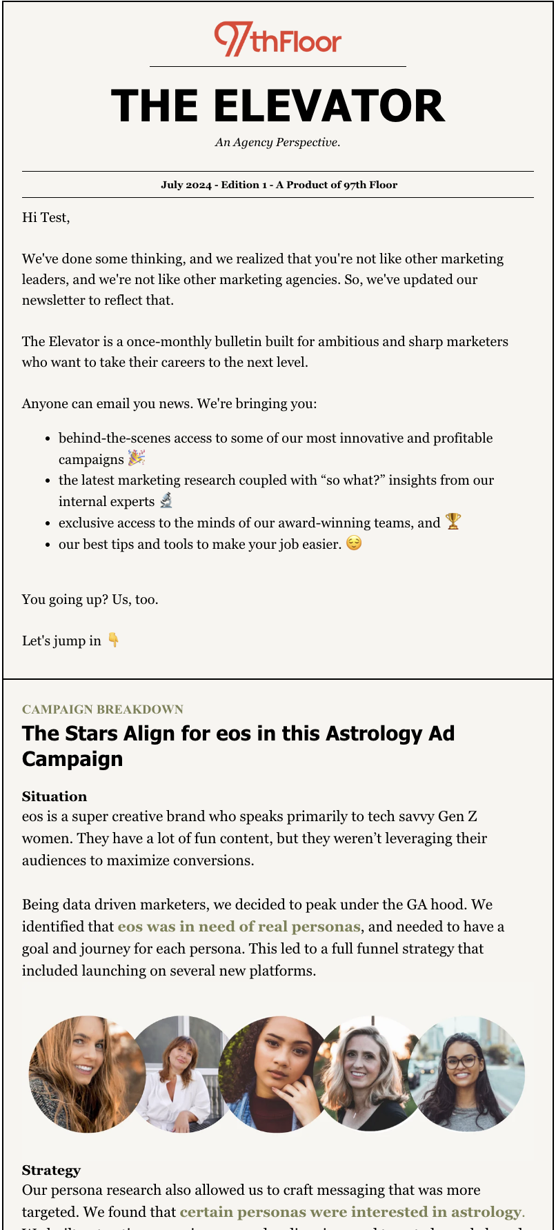 newsletter edition 1 graphic