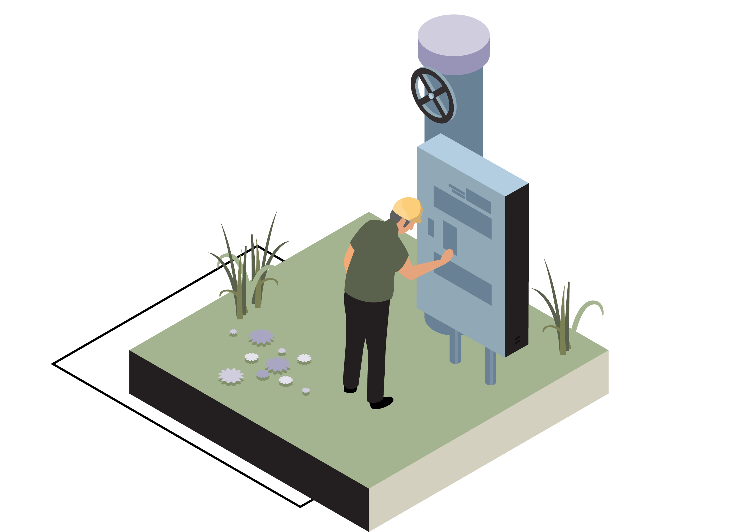industrial graphic