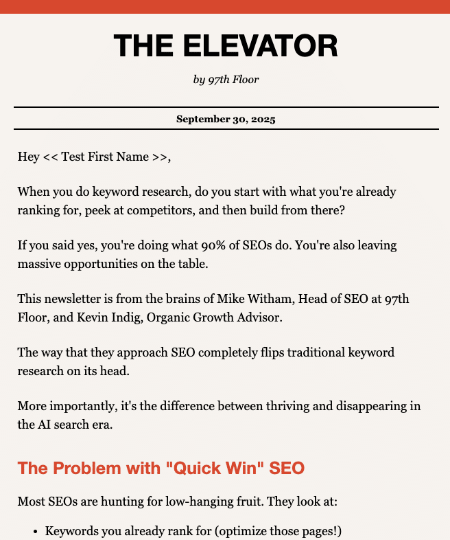 newsletter